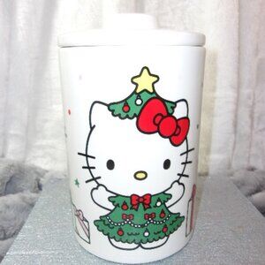 HXS-128 NEW W/O TAGS HELLO KITTY CHRISTMAS COOKIE JAR